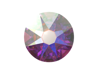 Flat Back 2088 Glitzerstein Strassstein zum Aufkleben SS34 F