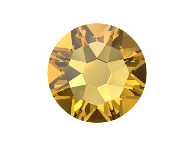 Flat Back 2088 Strassstein zum Aufkleben SS34 Farbe: Golden 