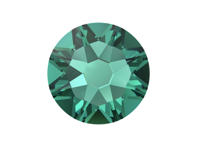 flache Glitzersteine 2088 Größe SS16 Farbe Recreated Caribbe