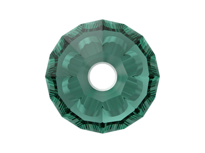 winzige Doppelkegel Perlen 5328 2,5mm Farbe: Emerald