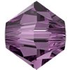 60 Stk. Austrian Crystal Doppelkegel Perlen XILION 5328 2,5mm Amethyst