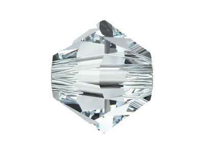 Swarovski Doppelkegel Perlen 5328 4mm Light Azore