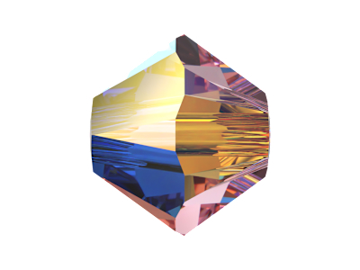 Swarovski Doppelkegel Perlen 5328 4mm Light Rose AB