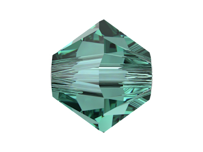 Doppelkegel Perlen 5328 3mm Recreated Caribbean Green