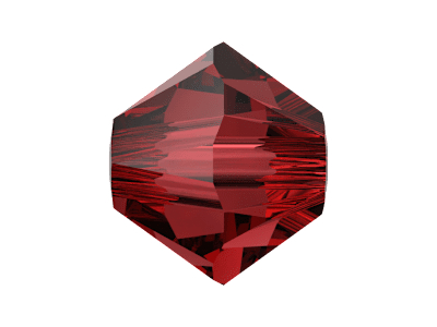 Swarovski Bicone Doppelkegel Perlen 4mm Farbe Siam