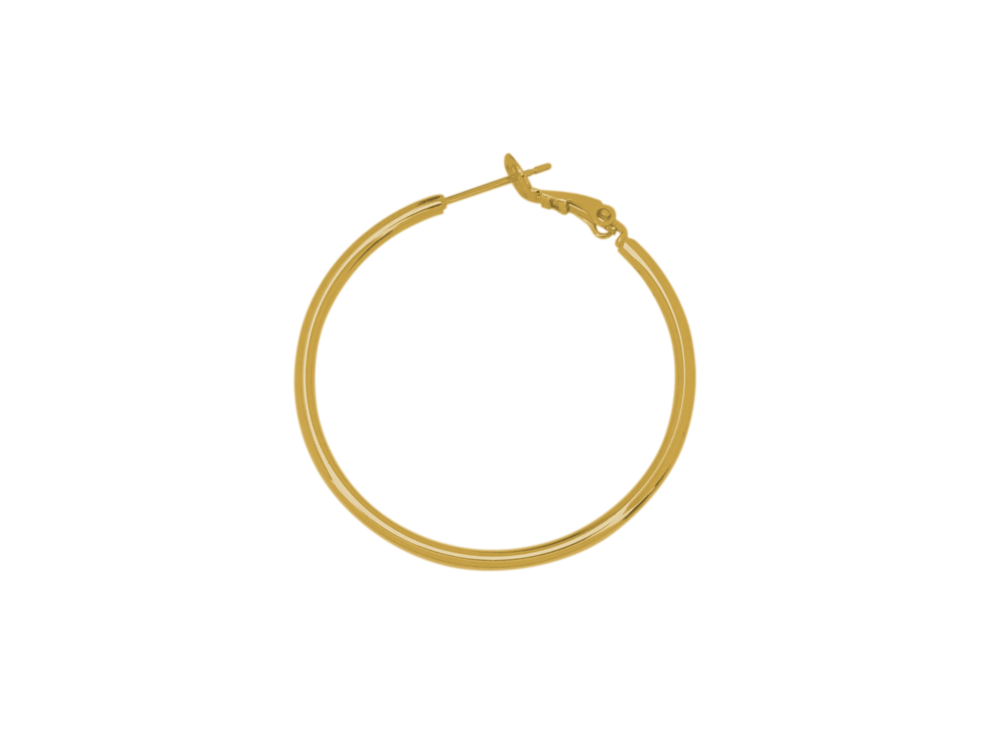 goldene Creolen Ohrringen