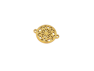 Schmuck Plättchen Link Connector Verbinder für Armbänder Blu