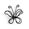 1 Stk. Drahtschmetterling Schwarz