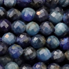 1 Strang (~39cm) echter Kyanit Steinperlen, rund facettiert ~3,1mm