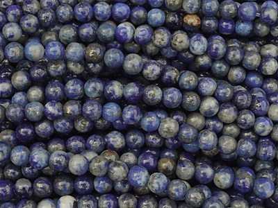 runde Lapis Lazuli Steinperlen 4,1mm