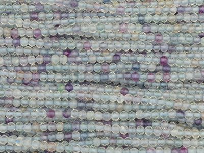 facettierte 2mm Fluorit Steinperlen