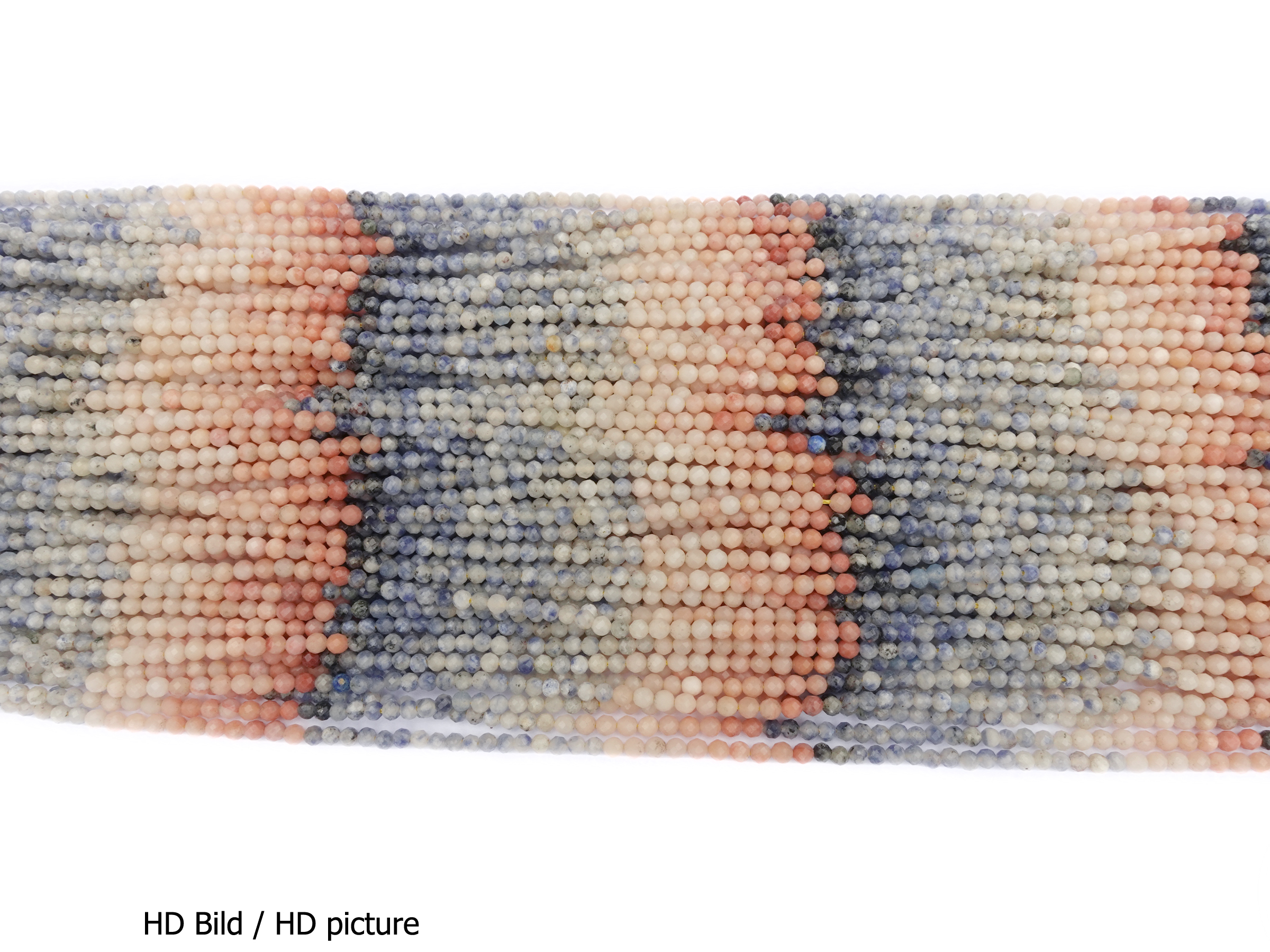 diverse Steinperlen facettiert 2,5mm - HD Bild
