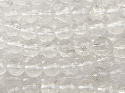 runde 8mm Bergkristall Steinperlen zum Schmuckmachen