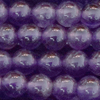 1 Strang (~38,5cm) echter Amethyst Steinperlen, rund ~2,9mm