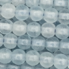1 Strang (~39cm) echter Aquamarin Steinperlen, rund ~3mm