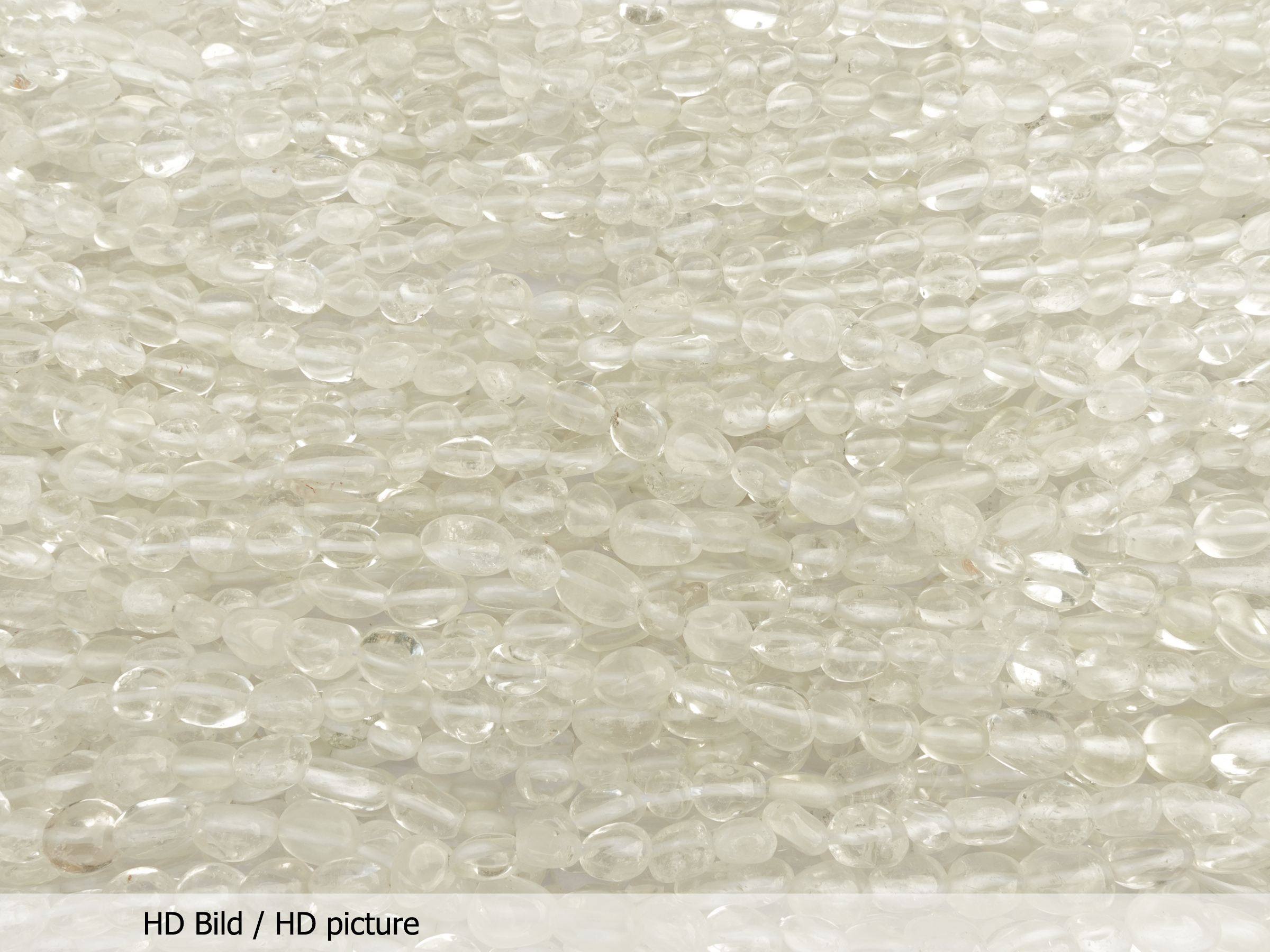 unregelmäßige Bergkristall Steinperlen 5-10mm zum Schmuckmac