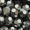 1 Strang (~82 Stk.) facettierte Perlen rund ~4mm, col.10
