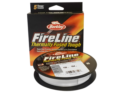 150m Spule Berkley FireLine 0,12mm Crystal (weiß)