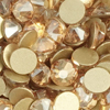 1 Pkg. (20 Stk.) Flat Back Strasssteine SS20 Crystal Golden Shadow