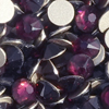 1 Pkg. (20 Stk.) Flat Back Strasssteine SS20 Amethyst