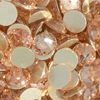 1 Pkg. (20 Stk.) Flat Back Strasssteine SS20 Champagne