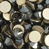 1 Pkg. (20 Stk.) Flat Back Strasssteine SS20 Hematite