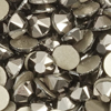 1 Pkg. (20 Stk.) Flat Back Strasssteine SS20 Light Hematite