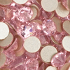 1 Pkg. (20 Stk.) Flat Back Strasssteine SS20 Light Rose