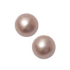 1 Dose (40 Stk) runde mattierte Barockperlen 6mm Altrosa