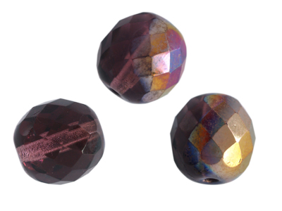 große facettierte Glasperle 12mm, Bild 1