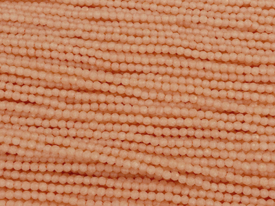 winzige, facettierte, geschlilffene runde Glasperlen 2mm, Fa