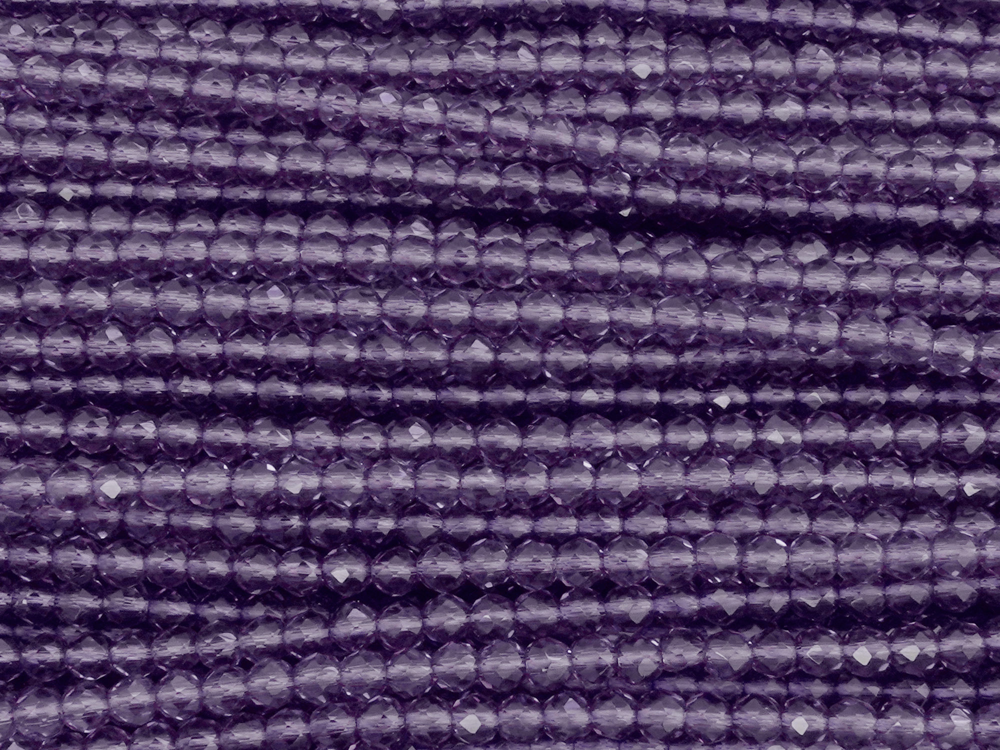 facettierte Glasperlen rund 3mm zum Schmuckmachen, Farbe: am