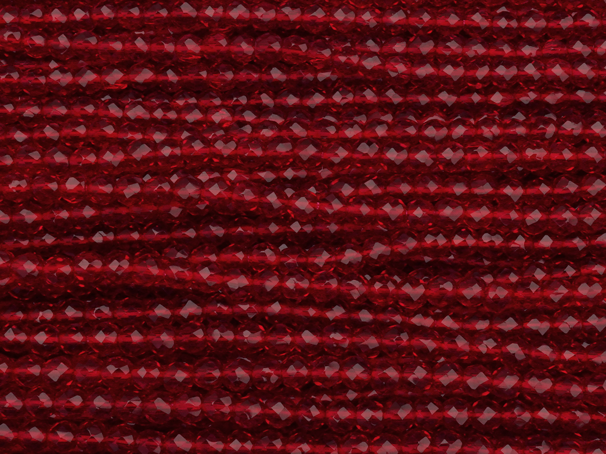 facettierte Glasperlen rund 3mm zum Schmuckmachen, Farbe: du