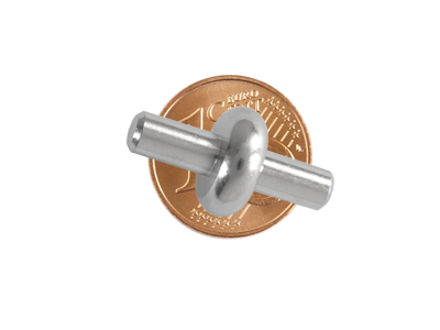 Verbindungselement für 6,5mm & 8mm hohle Kautschukbänder und PVC-Bänder