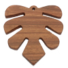 Holzelement Monstera Blatt ~38mm