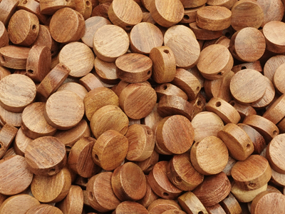 hochwertige 12mm Holzscheiben zum Basteln