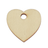 Holzanhänger Herz ~25x25mm