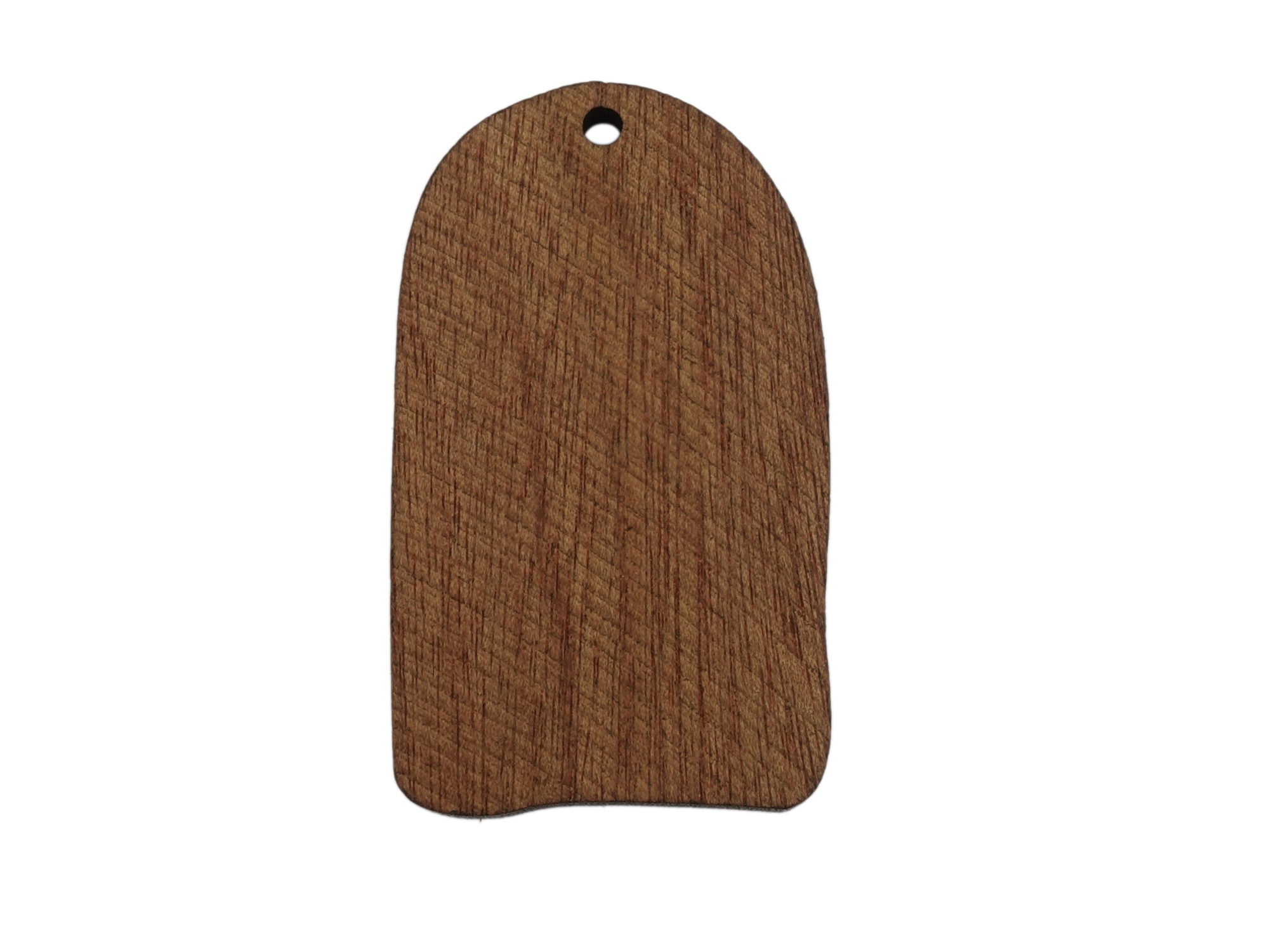 Holzanhängeraus aus Nussholz für Holzohrringe