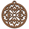 Holzanhänger Ornamet Kreis ~30mm