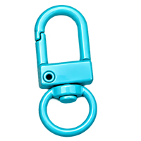 Karabiner für Schlüssel-, Taschen oder Smartphoneanhänger Herz 12x32mm, diverse Farben