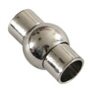 1 Stk. Magnetschließe 17x10mm mit 6mm ID platinfarbig
