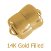 MAG-LOK Magnetschließe 8mm, 14k gold filled