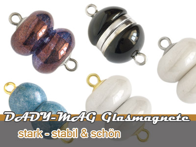 Magnetschliesse aus Glas Bild 2