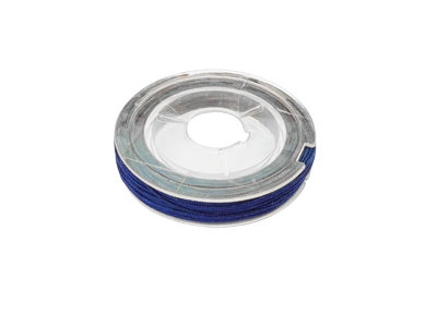 dunkelblauer Faden Corde Schnur für Makramee Armbänder 0,5mm
