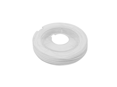 weißer Faden Corde Schnur für Makramee Armbänder 0,5mm dick