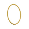 20 Stk. Metallelemente oval ~13x20mm, Messing, gold