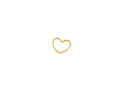kleine goldene Herzen für Arm- und Fußketterl