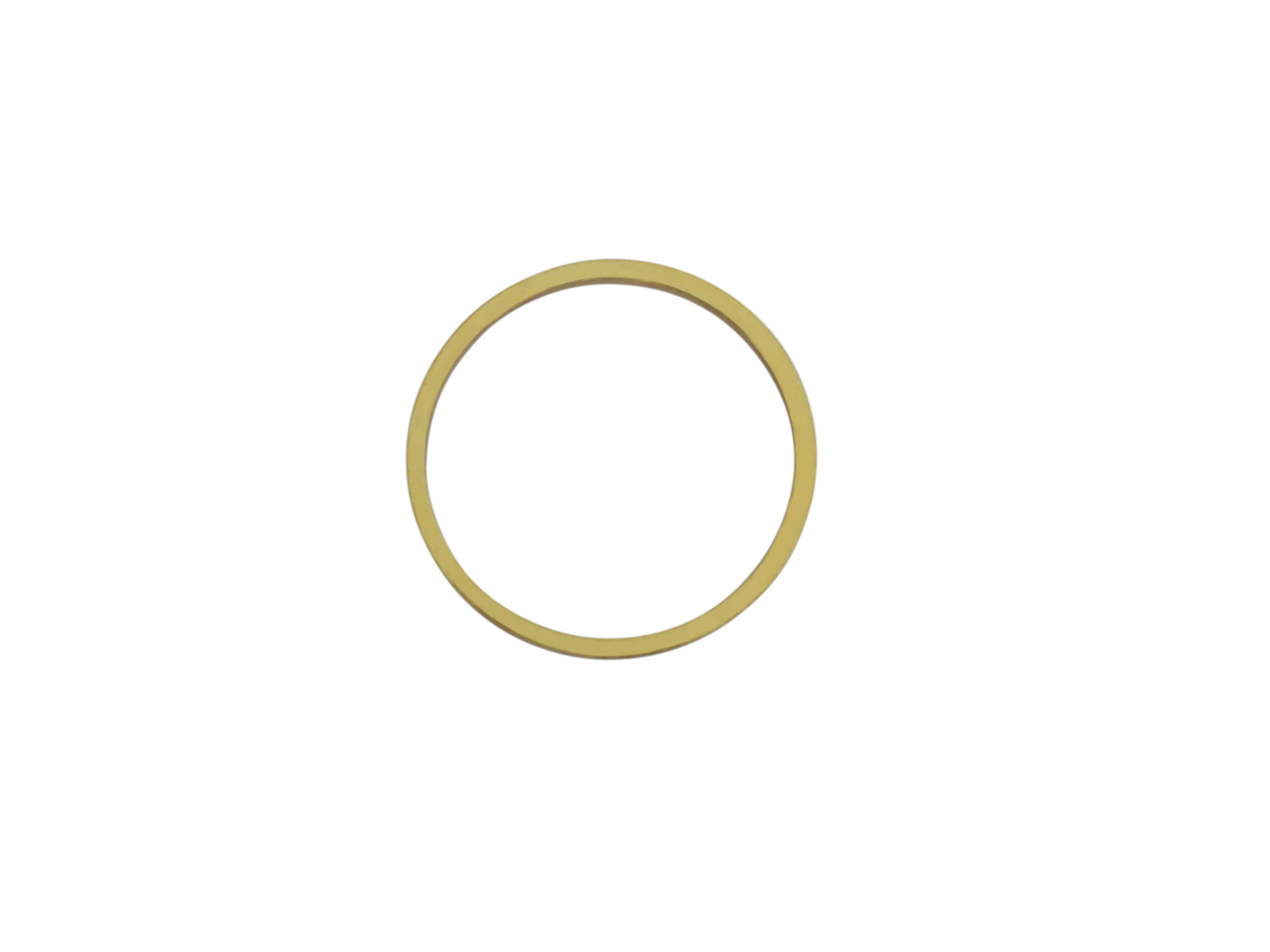 messinggoldene Rahmen Ringe Basisrahmen für Brickstitch Ohrr