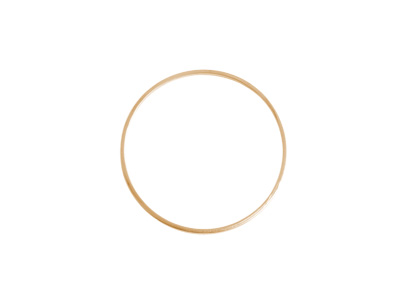 rose goldene 32mm Trägerringe für Miguel Ases Ohrringe