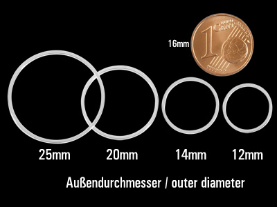 silberne Metallelemente und Metallträger zum Selbermachen von Migual Ases Ohrringen